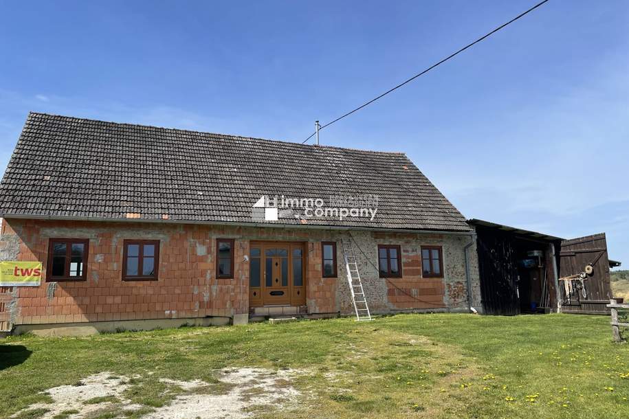 Toller Platz in ruhiger Lage, interessantes Haus, belagsfertig gebaut, Haus-kauf, 448.000,€, 7562 Jennersdorf