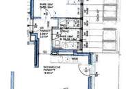 GRÜNBLICK, RUHELAGE, sonniges 46 m2 Dachgeschoß mit 20 m2 Terrasse, 2 Zimmer, Komplettküche, Wannenbad, Lavendelweg