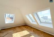 Elevate 1090 – Erstbezug: Luxus Dachgeschoss - Maisonette Wohnung (klimatisiert) mit großer Dachterrasse nahe U6 Alser Straße, AKH!