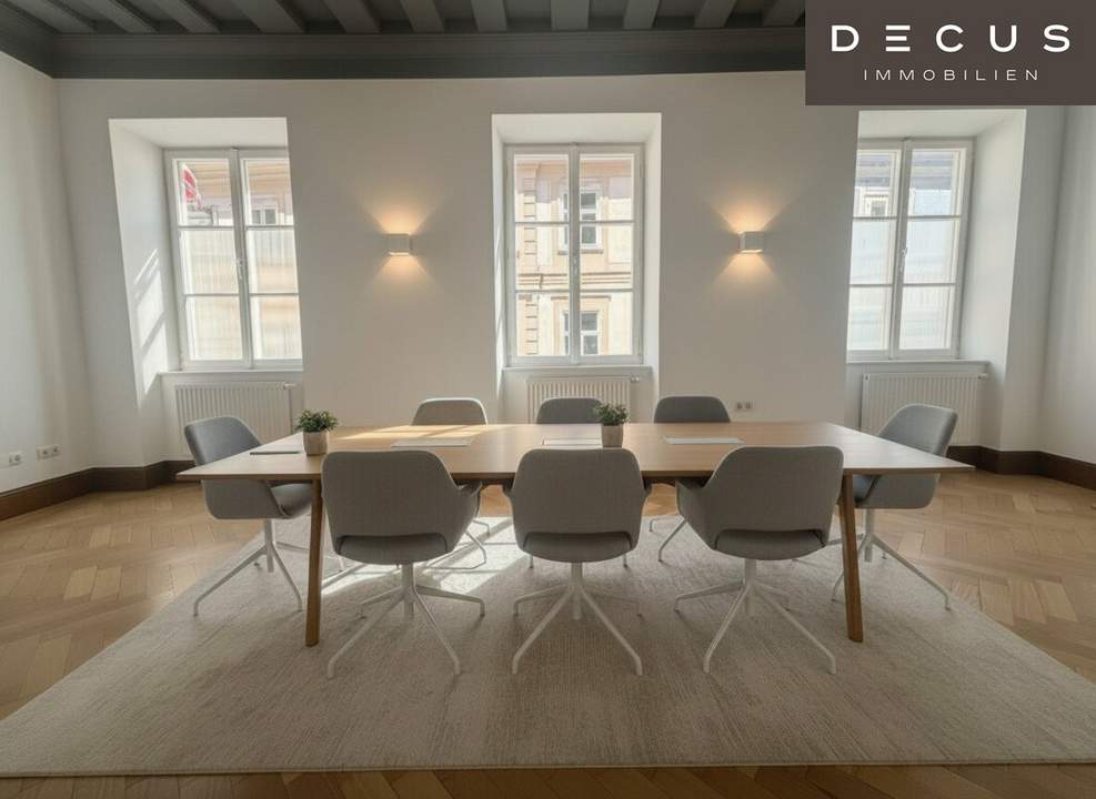 | REPRÄSENTATIVES BÜRO AM GRAZER HAUPTPLATZ | ERSTBEZUG | ca. 106,76m² | 2.OG | SEHR GUTE AUFTEILUNG | LIFT IM HAUS | TOP LAGE