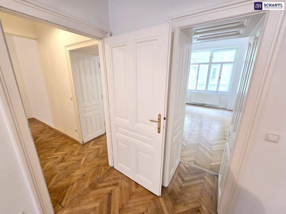 Neuer Preis! Traumhafte Altbauwohnung! Absolute Hof-Ruhelage mit Blick ins Grüne! Traumhaft schönes Altbauhaus + Bestlage in 1030 Wien! TOP Infrastruktur und Anbindung! Jetzt zugreifen!