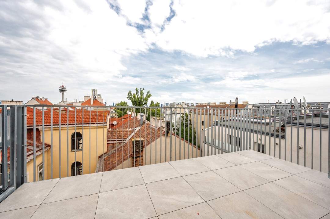 ++FonteFlats++ Fantastischer 3-Zimmer Dachgeschoss-ERSTBEZUG mit großartiger Dachterrasse
