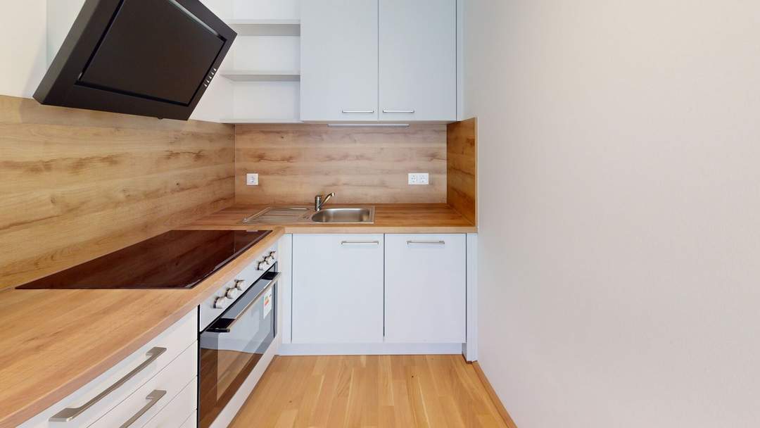 Bezugsfreie Anlegerwohnung – 2 Zimmer mit Balkon, Gösting