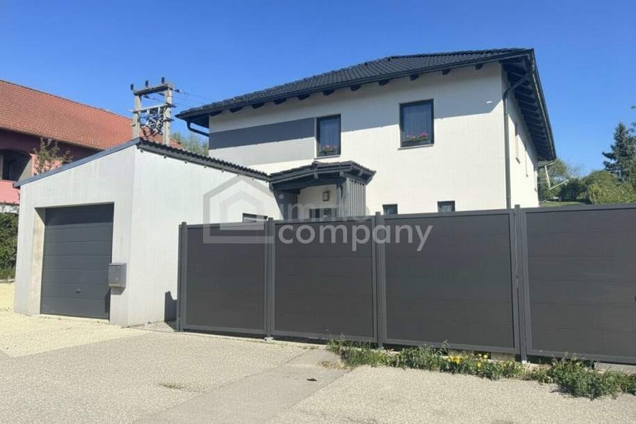 Neuwertiges Einfamilienhaus in Niedersulz, 170m², 4 Zimmer, Garten, Terrasse, Garage!, Haus-kauf, 469.000,€, 2224 Gänserndorf