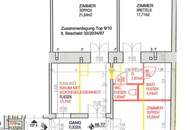 Komplett hofseitige Altbauwohnung | Sanierungsbedürftig | Prachtvolles Jahrhundertwendehaus | MQ, Volkstheater, Mariahilfer Straße uvm. fußläufig erreichbar