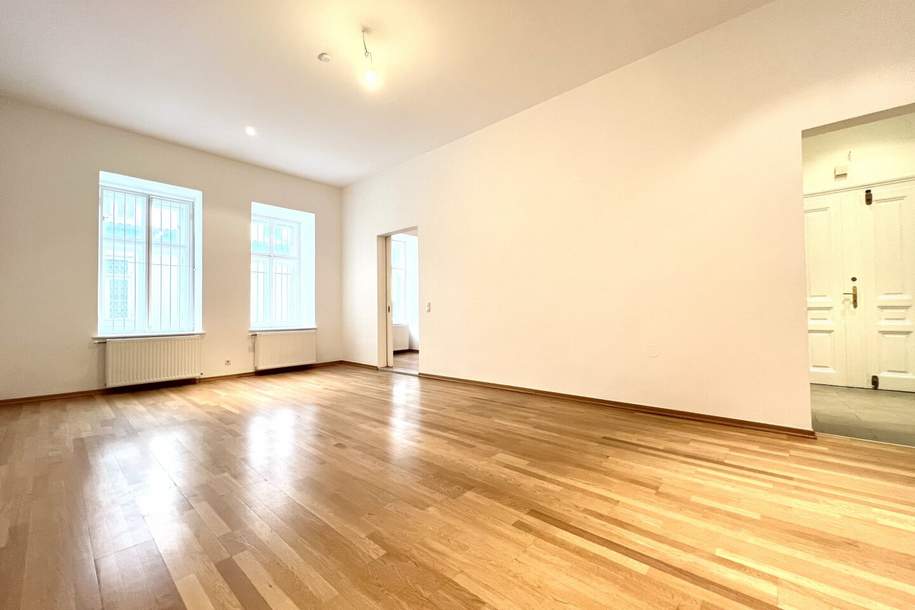 Praktisches Büro im stilvollen Altbau – perfekte Lage am Fleischmarkt, Gewerbeobjekt-miete, 1.254,50,€, 1010 Wien 1., Innere Stadt