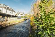 Geräumige Dachgeschoßwohnung mit Garten direkt am Mühlbach