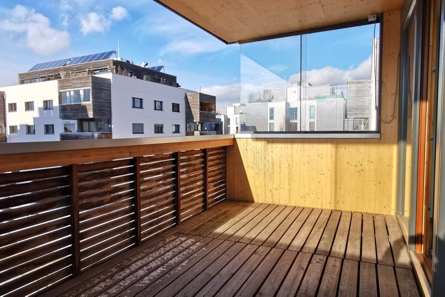 PASSIVHAUS - 3-ZIMMER MIT LOGGIA IN STREBERSDORF, Wohnung-miete, 1.493,87,€, 1210 Wien 21., Floridsdorf