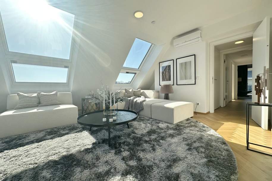 Quality Living mit Blick auf die Weinberge., Wohnung-kauf, 1.900.000,€, 1190 Wien 19., Döbling