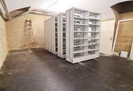 ESSLINGGASSE, BÖRSE-NÄHE, 85 m2 Lagerraum, Stromanschluss, Belüftung, Kellergeschoß ohne Aufzug