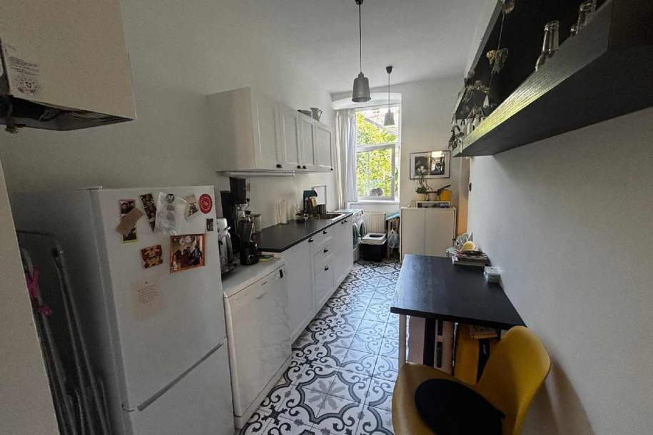 Charmante Altbauwohnung mit Innenhofgarten nahe Schubertpark, Wohnung-kauf, 220.000,€, 1180 Wien 17., Hernals