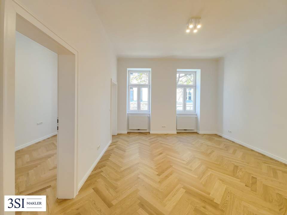 Ruhige Seitenstraße, heller Altbau, durchdachtes Design – das ist Zuhause