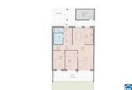 Terrassenwohnung in der Smart City!