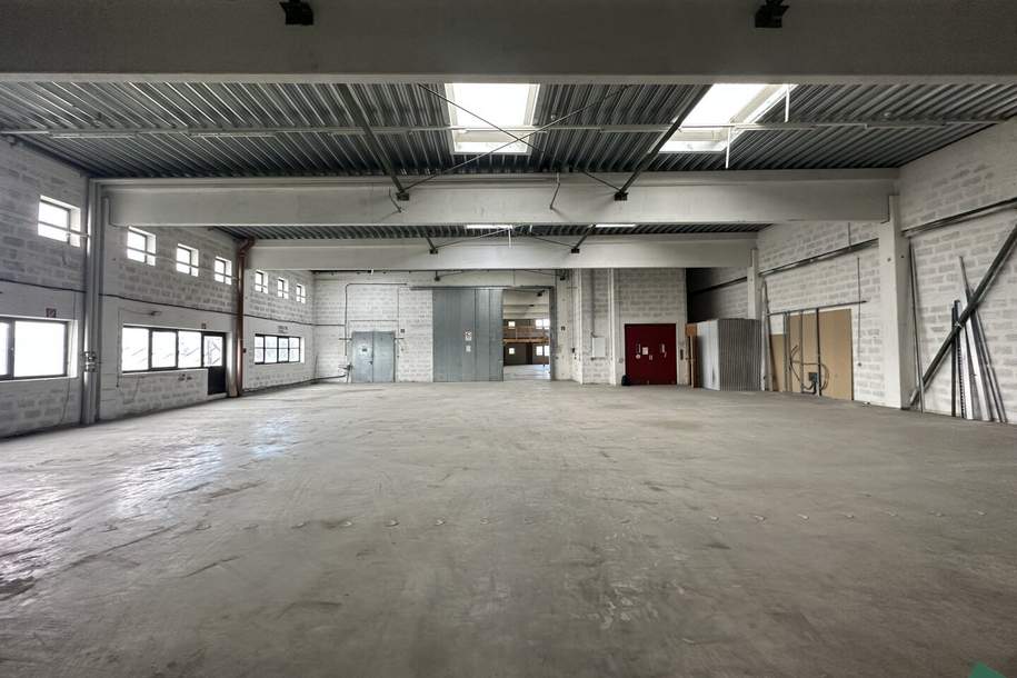 Großzügige Lagerhalle samt Büro, Gewerbeobjekt-miete, 12.259,40,€, 1230 Wien 23., Liesing