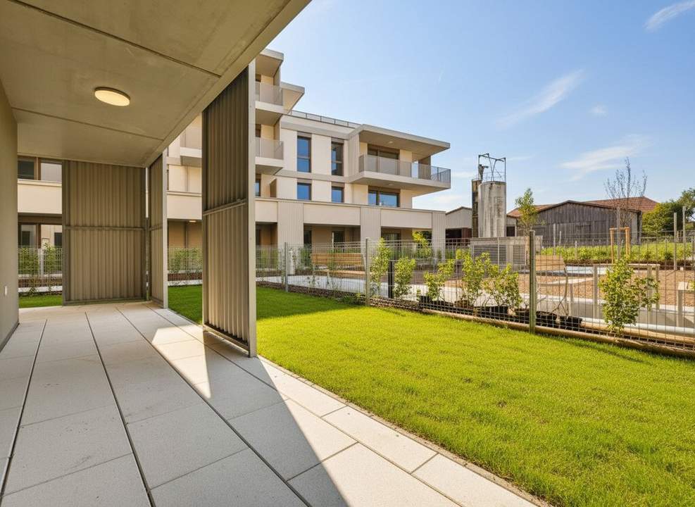 FLORIANI – Quartier am Tullnerfeld - Durchdachte Planung für ihr Wohlbefinden - PROVISIONSFREI - 4 Zimmer mit toller Freifläche - Bahnhof in der Nähe