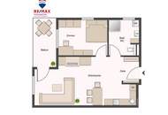 NEU! Toplage, Topausstattung, Topgefühl: sonnige 2-Zimmer Dachgeschoßwohnung mit Balkon