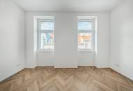 Typisch Wiener Altbaucharme! Stilvoller Erstbezug mit zentral begehbarem Grundriss!