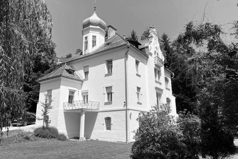 Elegante Villa mit Wörthersee-Blick. Elegant art nouveau villa with a view of Lake Wörthersee., Haus-kauf, 8.550.000,€, 9210 Klagenfurt Land