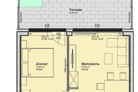 Stilvolle 2-Zimmer-Gartenwohnung mit Terrasse in Ruhelage – Erstbezug in 1170 Wien - Cottageviertel, Wohnung-kauf, 449.000,€, 1170 Wien 17., Hernals