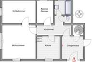 Eine Gartenwohnung mit 3 Zimmer zur Miete zwischen Scharnstein und Grünau.