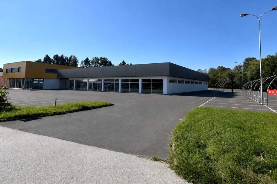 Geschäftsfläche in einem Gewerbeobjekt neben KIK in Pinkafeld zu vermieten, Gewerbeobjekt-miete, 7.250,00,€, 7423 Oberwart