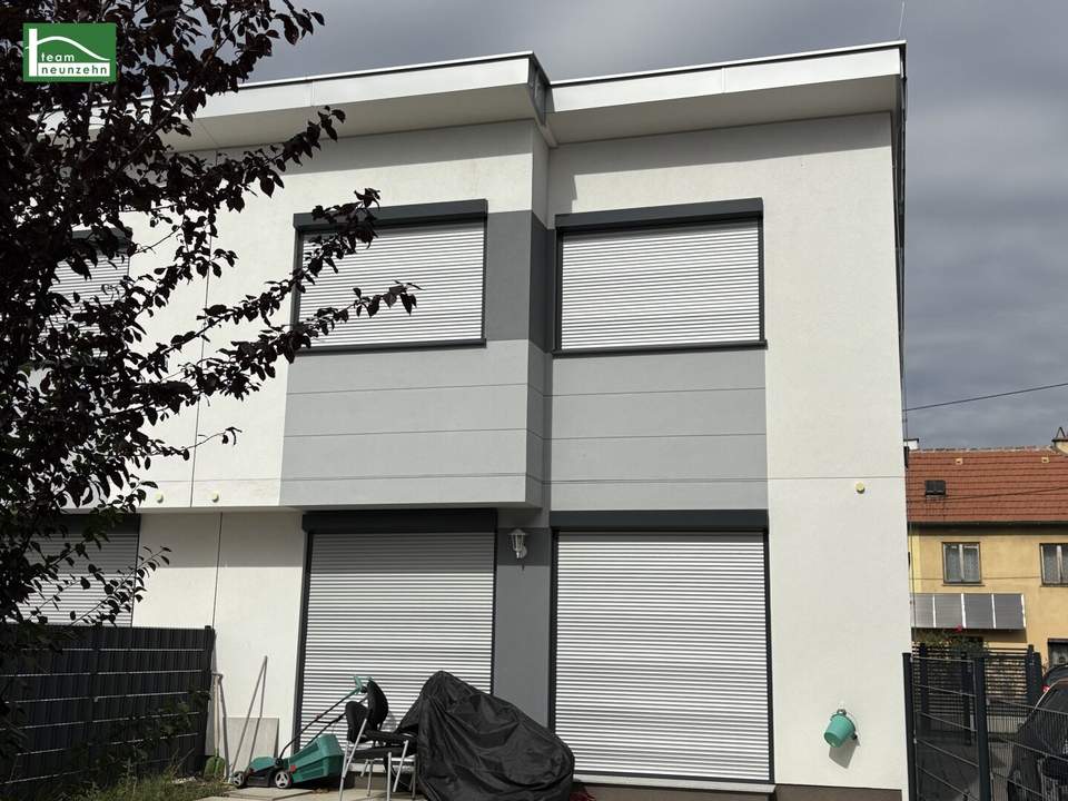 Machen Sie Ihrer Familie eine Freude: Charmantes Haus aus 2020 in begehrter Ruhelage in unmittelbarer Nähe zur Alten Donau (Baurecht) - JETZT ANFRAGEN