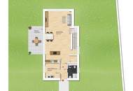 Rückzugsort im Grünen nahe Korneuburg – modernes, hochwertiges Wohnhaus mit großem Garten