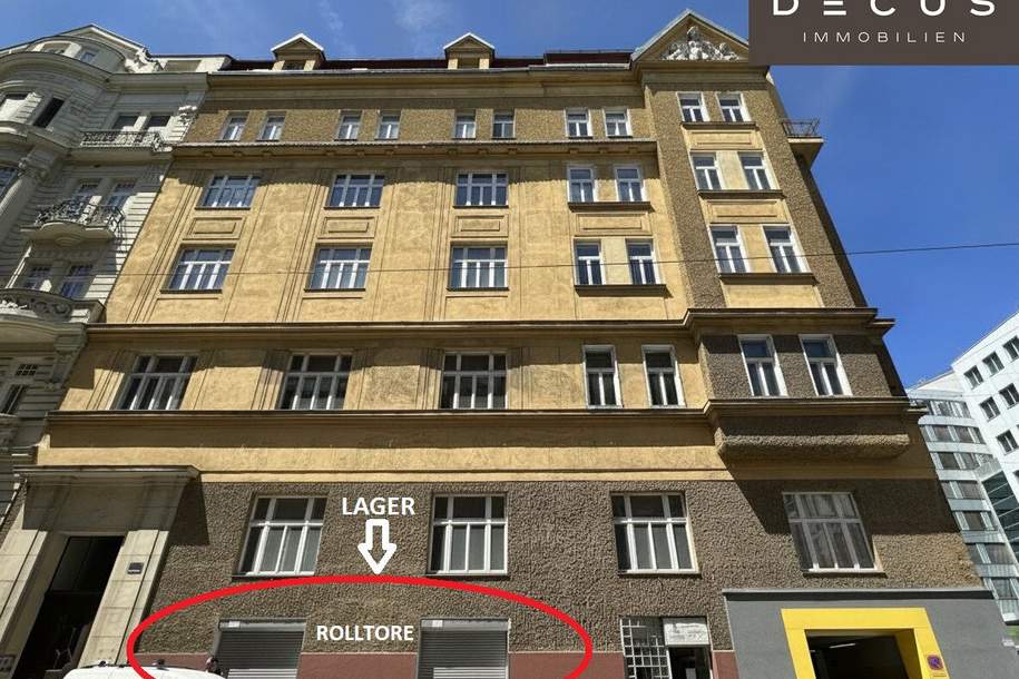 | Lager/Magazin im KG | fußläufig Nähe WIEN MITTE, Gewerbeobjekt-miete, 3.658,20,€, 1030 Wien 3., Landstraße