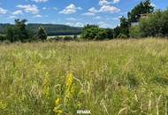 Sonniger Baugrund mit Burgblick