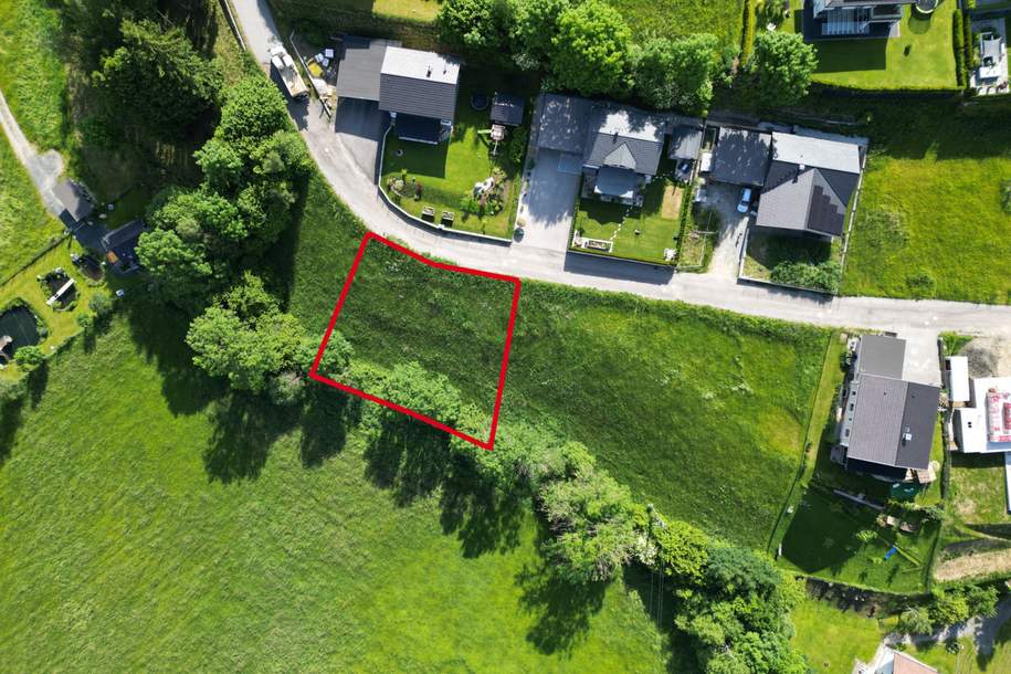 Sonniges Grundstück mit 767m² bei der Künstlerstadt Gmünd, Grund und Boden-kauf, 65.195,€, 9853 Spittal an der Drau