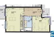 Schöne 2 Zimmer Wohnung mit Loggia in zentraler Lage