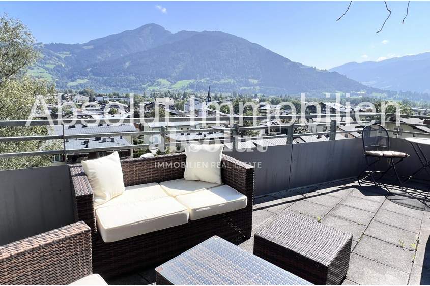 Modernes Penthouse in Schüttdorf: 100 m², große Terrasse, 180° Berg &amp; Seeblick, ruhig doch zentral!, Wohnung-kauf, 659.000,€, 5700 Zell am See