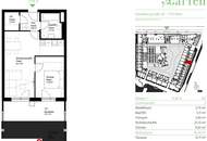 2 Zimmer Wohnung mit Grünfläche