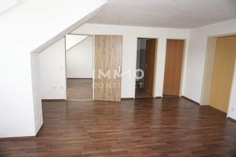 55,78m² DG- Wohnung teilsaniert ( Warmmiete) - in Steyr / Fabrikinsel, Wohnung-miete, 674,09,€, 4400 Steyr(Stadt)