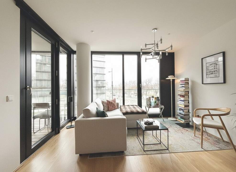 "BEL&amp;MAIN RESIDENCES" - Topmodernes 2-Zimmer Apartment mit Loggia, UNBEFRISTET!