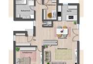 Wunderschöne, großzügige Dachgeschosswohnung in sanierter Stadtvilla – zentrale Lage in Bad Ischl