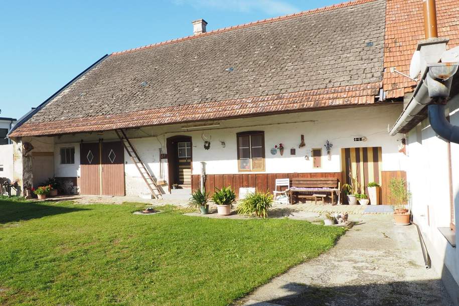 "Bauernhaus mit Wohntrakt und ehemaligem Wirtshaus", Haus-kauf, 149.000,€, 3442 Tulln