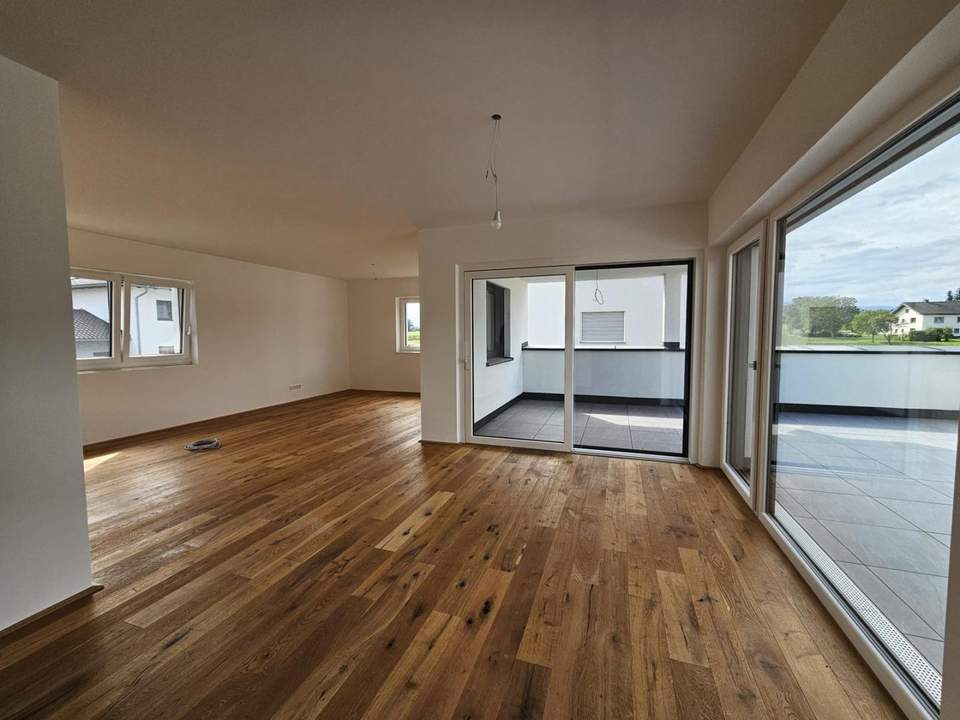 Provisionsfrei! Neubau: 124m² Penthousewohnung mit Traunsteinblick in Ruhelage