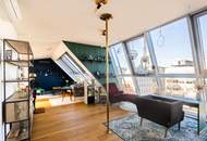 Sonniges Wohnjuwel im Dachgeschoß – Maisonette mit Terrassen nahe Kutschkermarkt