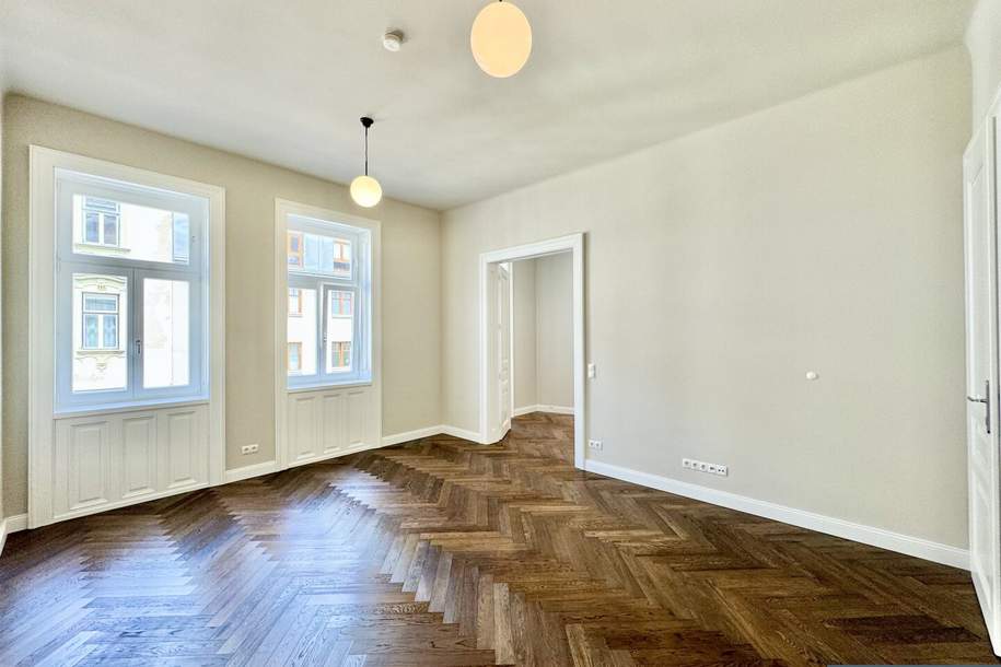 ERSTBEZUG beim SCHUBERTPARK! Generalsanierter 2-Zimmer-Altbau im 2. Liftstock, Wohnung-kauf, 590.000,€, 1180 Wien 18., Währing