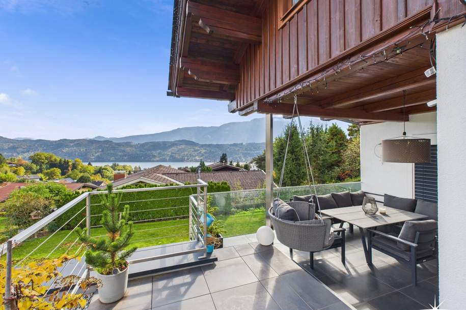 Traumhafte Terrassenwohnung mit Seeblick in Seeboden am Millstätter See. Neuwertig. Modern., Wohnung-kauf, 9871 Spittal an der Drau