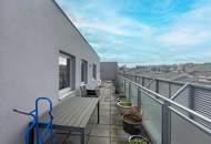 Traumhafte Dachgeschoßwohnung in 1100 Wien: 110m², 3 Zimmer, 2 Terrassen!