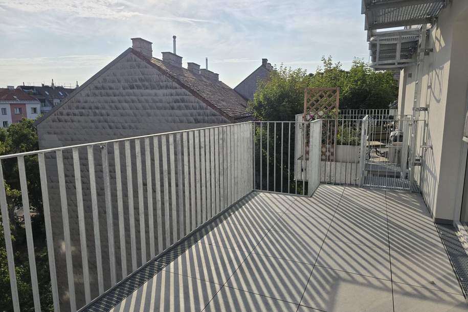 ERSTBEZUG 3 Zimmer DG-Balkon-Neubauwohnung, Wohnung-miete, 1.910,00,€, 1170 Wien 17., Hernals