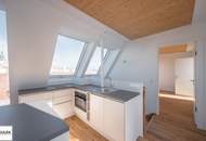 traumhafter 2-Zimmer-DG-Erstbezug mit hofseitiger Terrasse