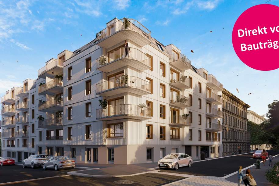 Provisionsfrei für den Käufer: Traumhafter Erstbezug im grünen 14. Bezirk!, Wohnung-kauf, 299.000,€, 1140 Wien 14., Penzing