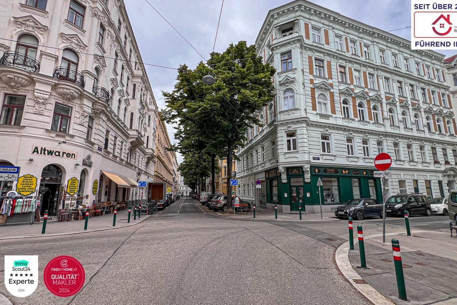 Exklusives Wohnjuwel im Alsergrund: Stilvoller Altbau mit ruhiger Terrasse und faszinierendem Jugendstil-Charme – mit viel Potenzial, Wohnung-kauf, 598.000,€, 1090 Wien 9., Alsergrund