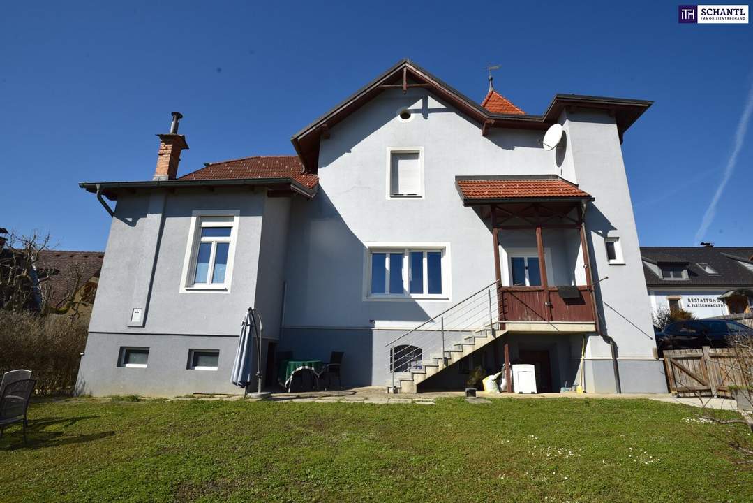 Charmante Stadtvilla im Zentrum von Preding - großzügig und gepflegt!! Ein wahres Unikat! Jetzt besichtigen...