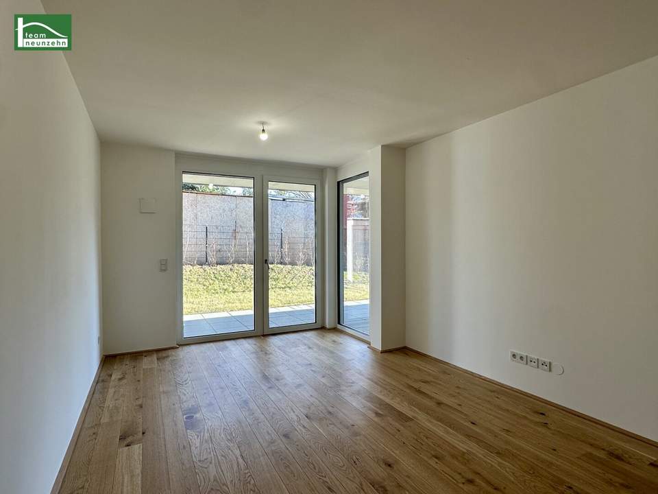 Charmante 3-Zimmer Gartenwohnung in Innenhoflage mit großzügiger Freifläche und Einbauküche!