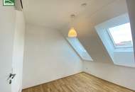 Klimatisierte Dachgeschoss-Wohnung mit Ausblick zur Donau! 5 Minuten zu U6 und S-Bahn Handelskai!