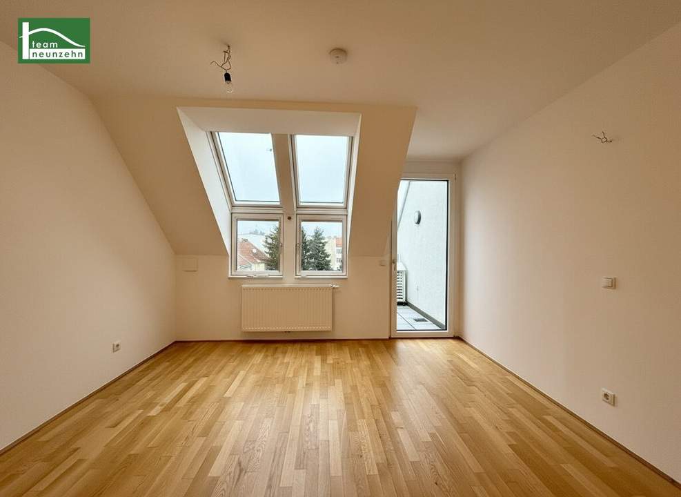 Ruhige 2-Zimmer-Dachgeschosswohnung mit Balkon in 1160 Wien!